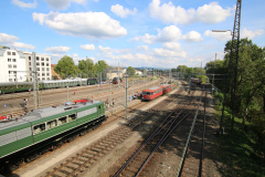 Une vue de la gare de Göppingen