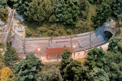 La halte de Schloss Laufen am Rheinfall.